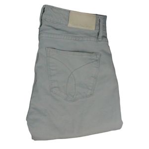 Calvin Klein Jeans Womens Grey Ankle Skinny Pants Size 26